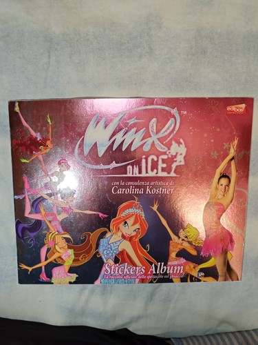 Winx ice stickers - on,
